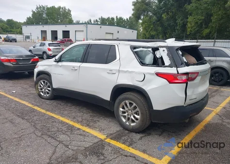 2020 Chevrolet Traverse Fwd Lt Cloth из США, поврежденный, VIN 1GNERGKW7LJ324218